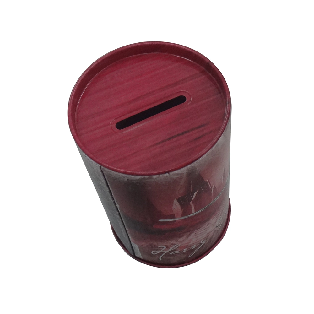 Копилка для хранения монет, жестяная банка для детей 1