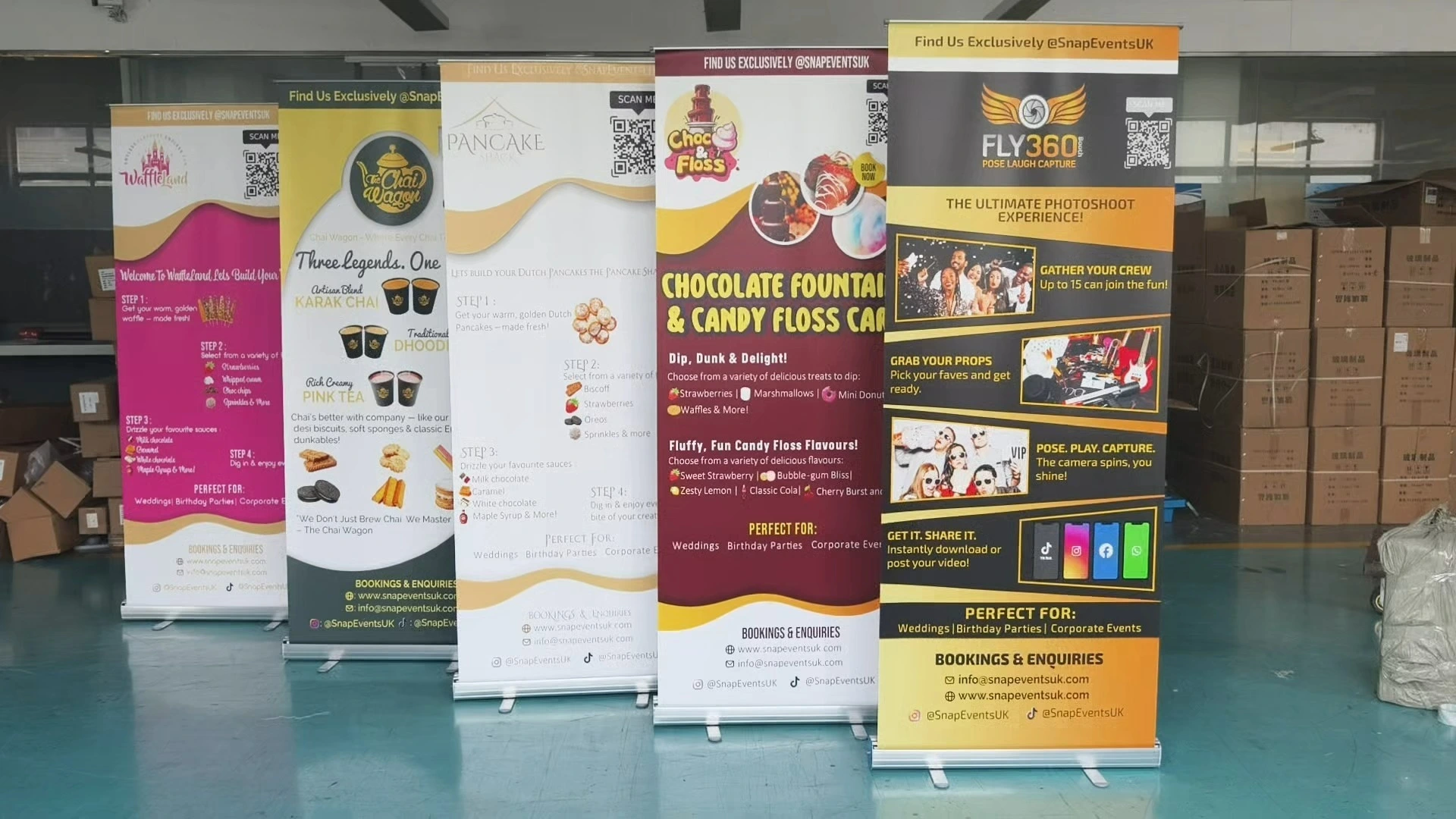 Banner pubblicitario roll-up con stampa personalizzata del logo e supporto per banner in alluminio a prezzo di fabbrica 1