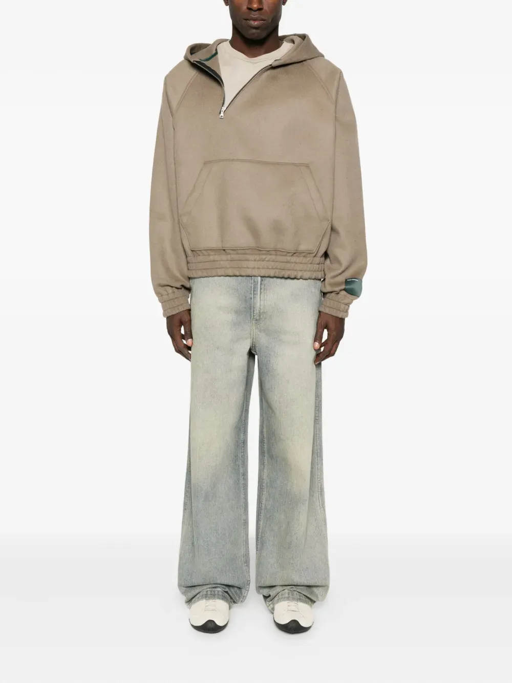 Half Zip Hoodie Half Zip Hoodie Wholesale - UNIT-100 5