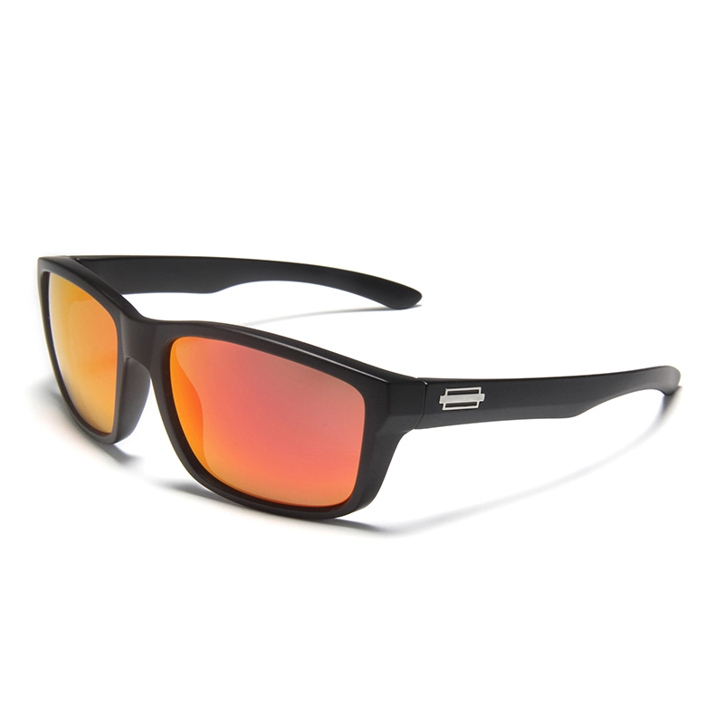 S46069 Модные солнцезащитные очки UV400 из поликарбоната с индивидуальным логотипом и печатью мужских пластиковых солнцезащитных очков для вождения и активного отдыха 1