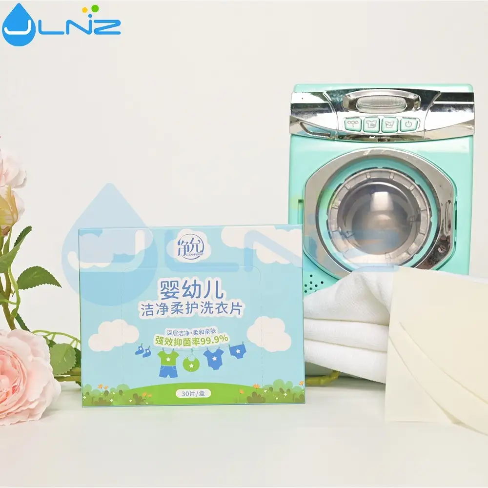 High Efficiency Biodegradable Laundry Detergent Sheets Natural Formula OEM Factory – Jingliang 1