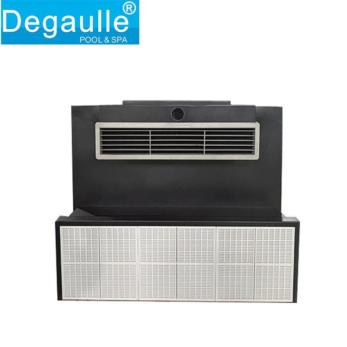 Durable stainless steel 12 stalls swim current machine with 4 motors 1