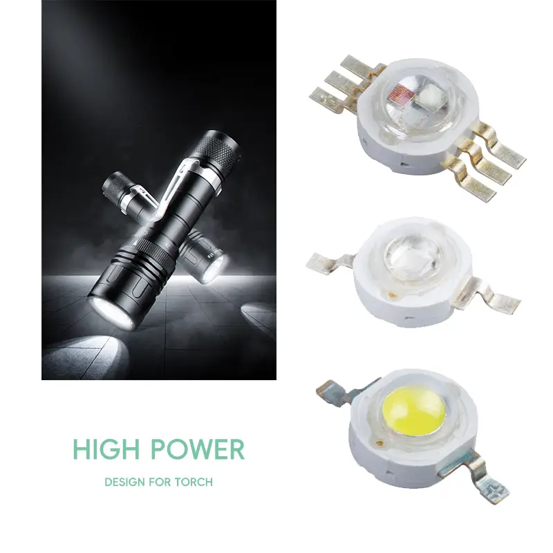 High Power LED Chip SMD 5050/3535 with 2-Year Warranty 70/80 CRI and 10000 Working Hours 1