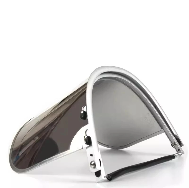 Safety Face Shield with Anti-Radiation Metal Coating for Slag-Proof and Splash-Free Molten Steel Protection 1
