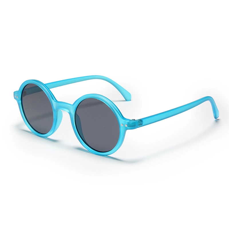 S77260 Round Sunglasses with Colored Frames - UV400 Protection for Retro & Trendy Style Wholesale Sunglasses Suppliers 1