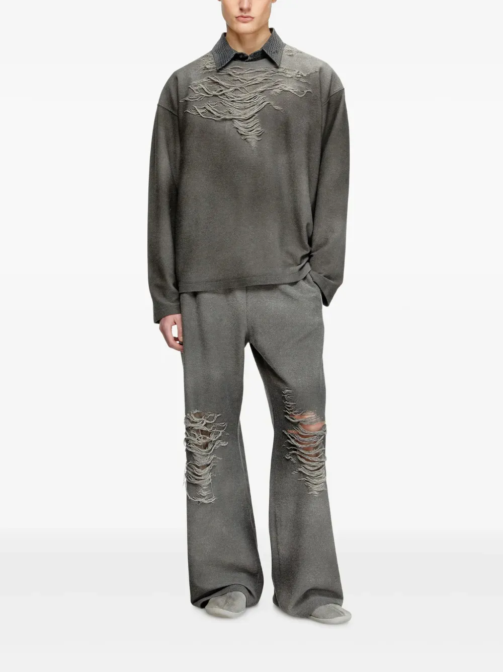 Black Sweatpants​ Sweatpants Wholesale - UNIT-100-2 3