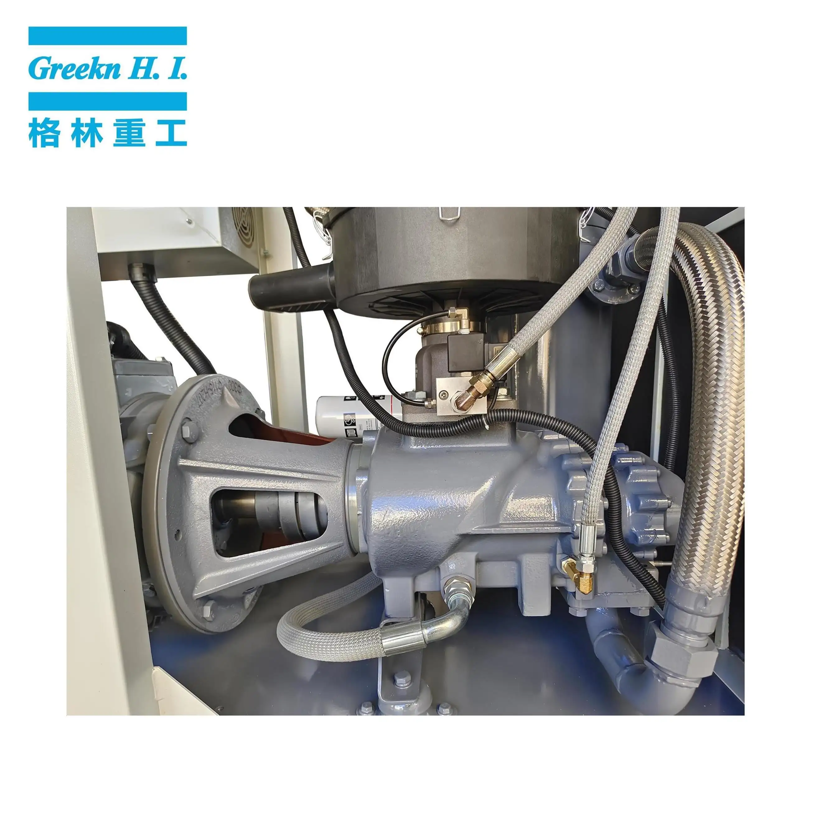 Rotary Compressor Oil Injected Rotary Screw Air Compressor Wholesale - Greeknhi Screw Air Compressor 5