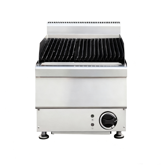 Kaesid Commercial Electric Grill with Volcanic Stone | Desktop Stainless Steel 1