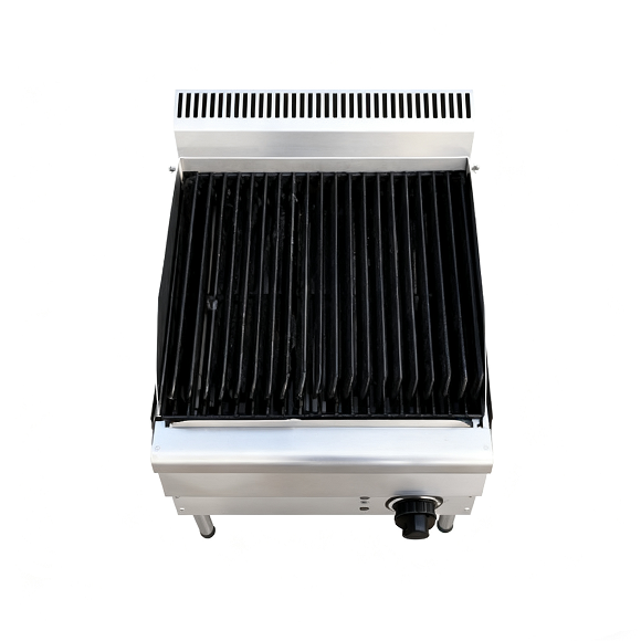 Kaesid Commercial Electric Grill with Volcanic Stone | Desktop Stainless Steel 2