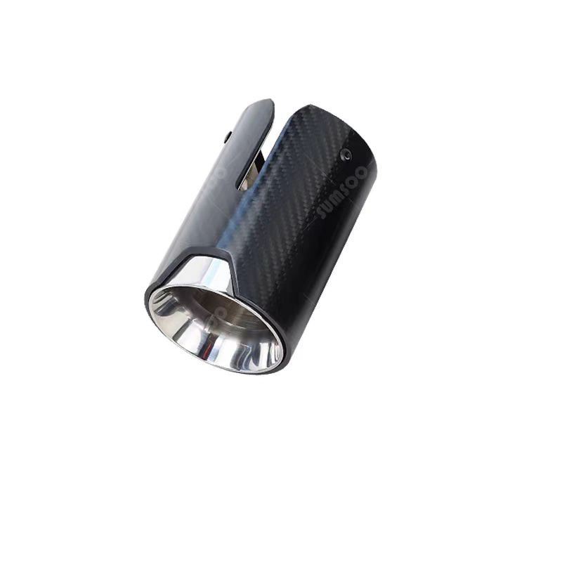 Carbon Exhaust Pipe Muffler Pipe For VW BMW Mazda Any Cars 3