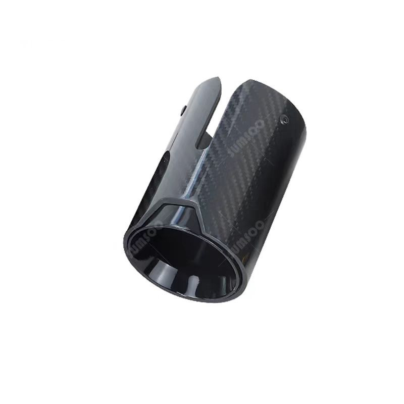 Carbon Exhaust Pipe Muffler Pipe For VW BMW Mazda Any Cars 5