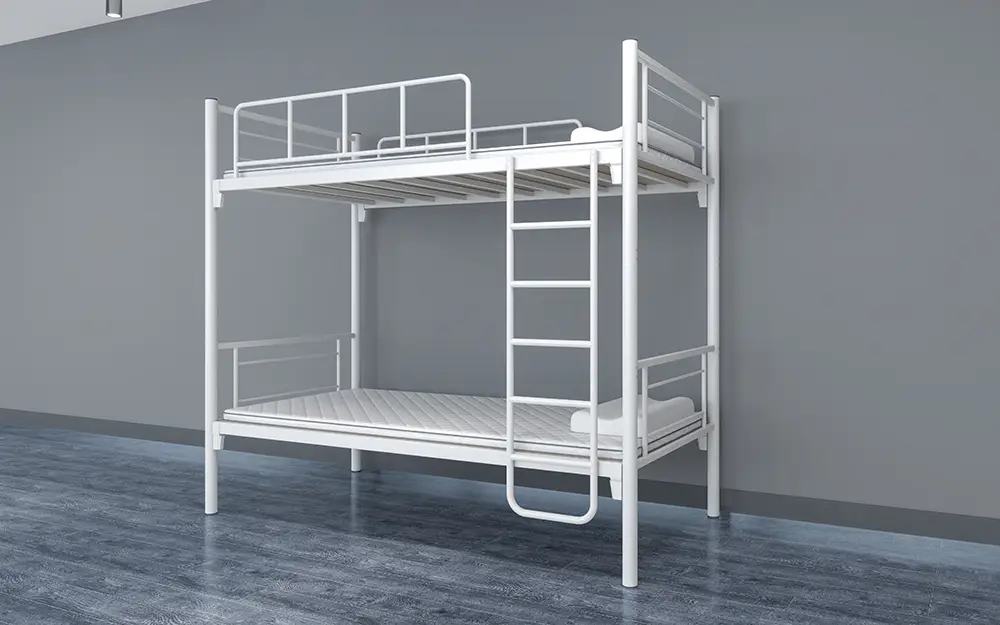 Detachable dual-purpose bunk iron bed, dormitory double bed 1