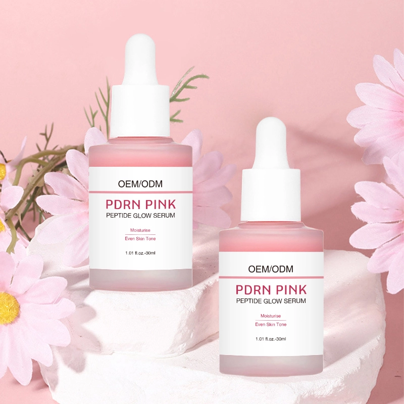 PDRN Pink Peptide Glow Serum with Customized Moisturizing, Firming, Niacinamide Whitening 1
