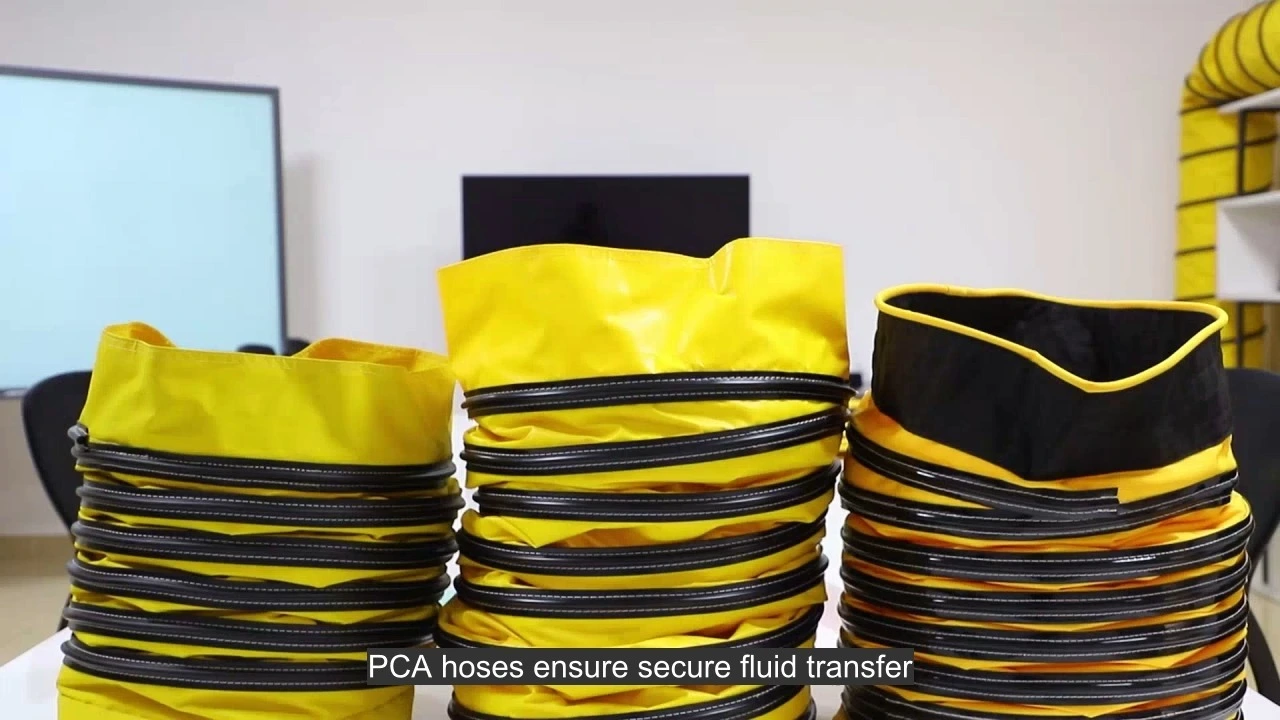 High-Performance 45° & 90° Elbow PCA Hose for Aircraft Ground Air Conditioning 1