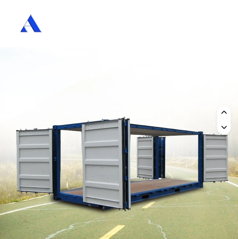 Large Capacity Sides Opening 20ft 20 ft Steel Corten Dry Open Side Shipping Container for Easy Loading 1