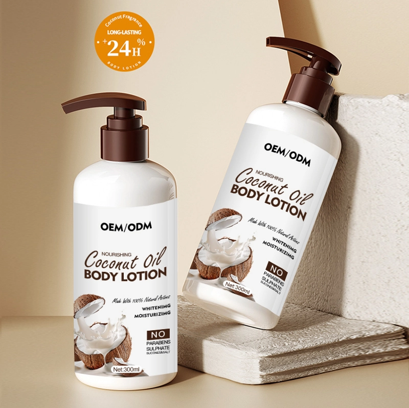 Organic Vegan Moisturizing Coconut Oil Body Lotion 1