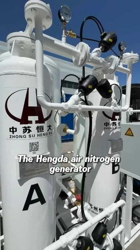 99.5% 30Nm3/h Industrial Nitrogen Generator Applied in Beverage Industry for Nitrogen Purge and Deoxygenation 1