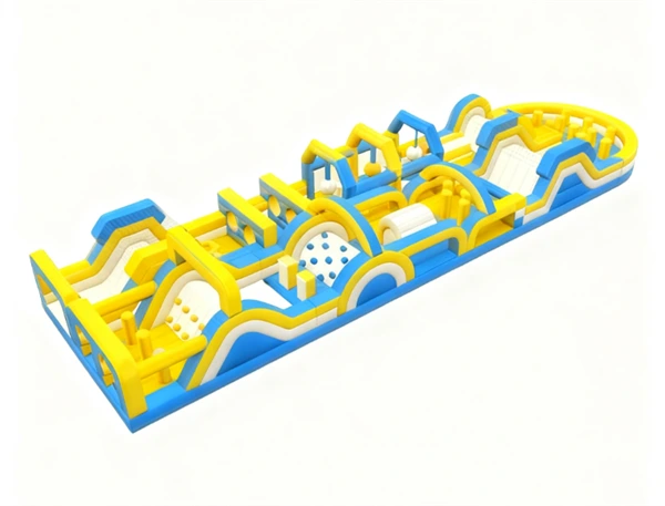 Château gonflable avec parcours d&#39;obstacles de 5 km à vendre 1