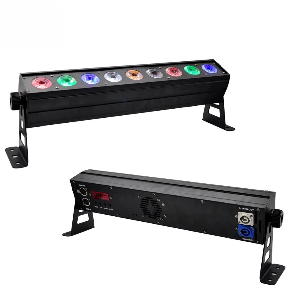 9x18W RGBWA UV LED Pixel Wall Washer with Individual Pixel Control for Event & Wedding Lighting 1