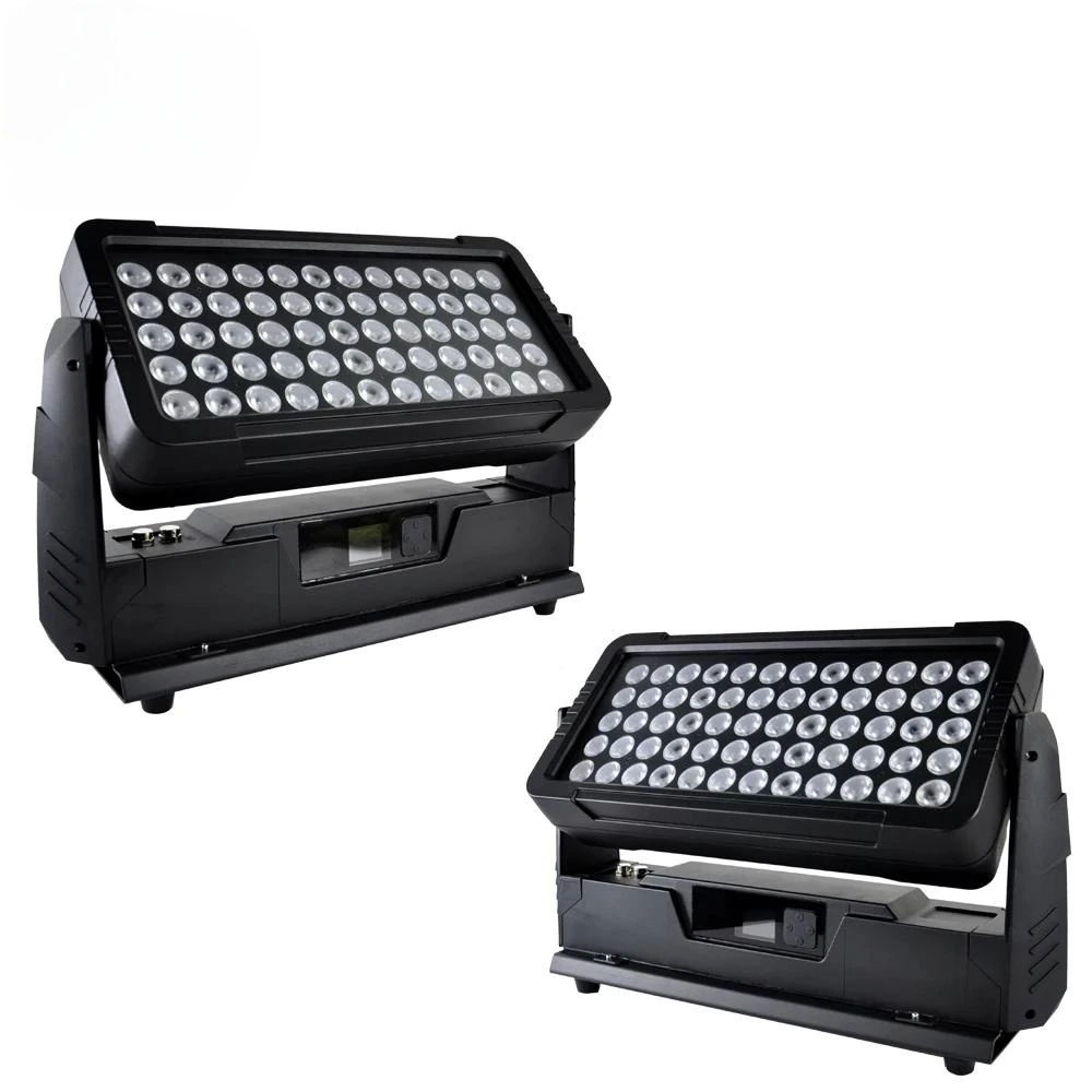 60x10W 4-in-1 LED Stage Flood Light - IP65 Waterproof Outdoor Beam Wash Light for Buildings & Church 1
