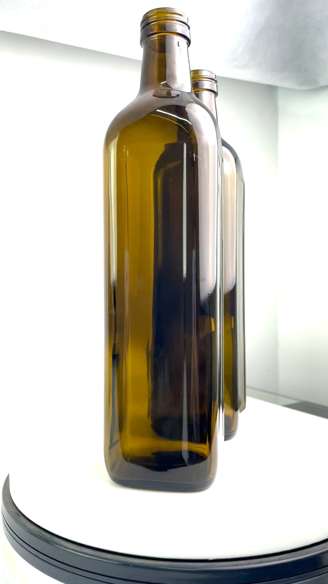 750ml square shape olive oil glass bottle 1