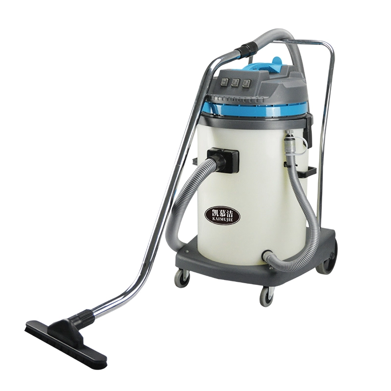 60L vacuum cleaner 3000W industrial grade high suction acid and alkali resistant plastic bucket factory workshop suction machine 1