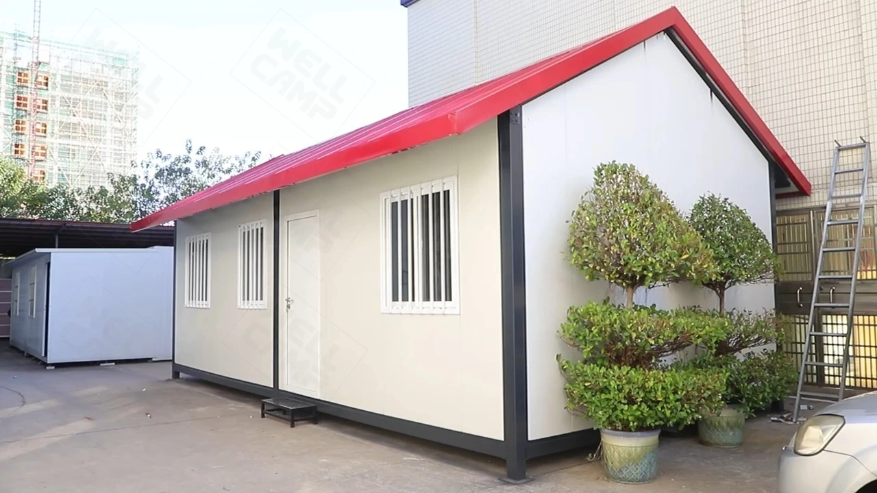 WELLCAMP Modern Mountain House Prefabricated Galvanized Light Gauge Steel Frame Outdoor Villa Apartment Vacation Home 1