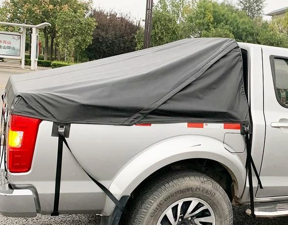 PVC tarpaulin covering for pickup trucks 1