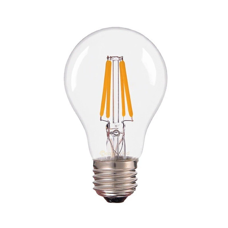 DC12V 24V 2W A60 Dimmable Plastic LED Filament Bulb 1