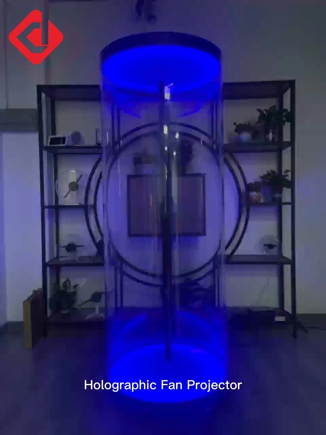 جهاز عرض مروحة ثلاثي الأبعاد مخصص للاستخدام في الإعلانات في المعارض 1