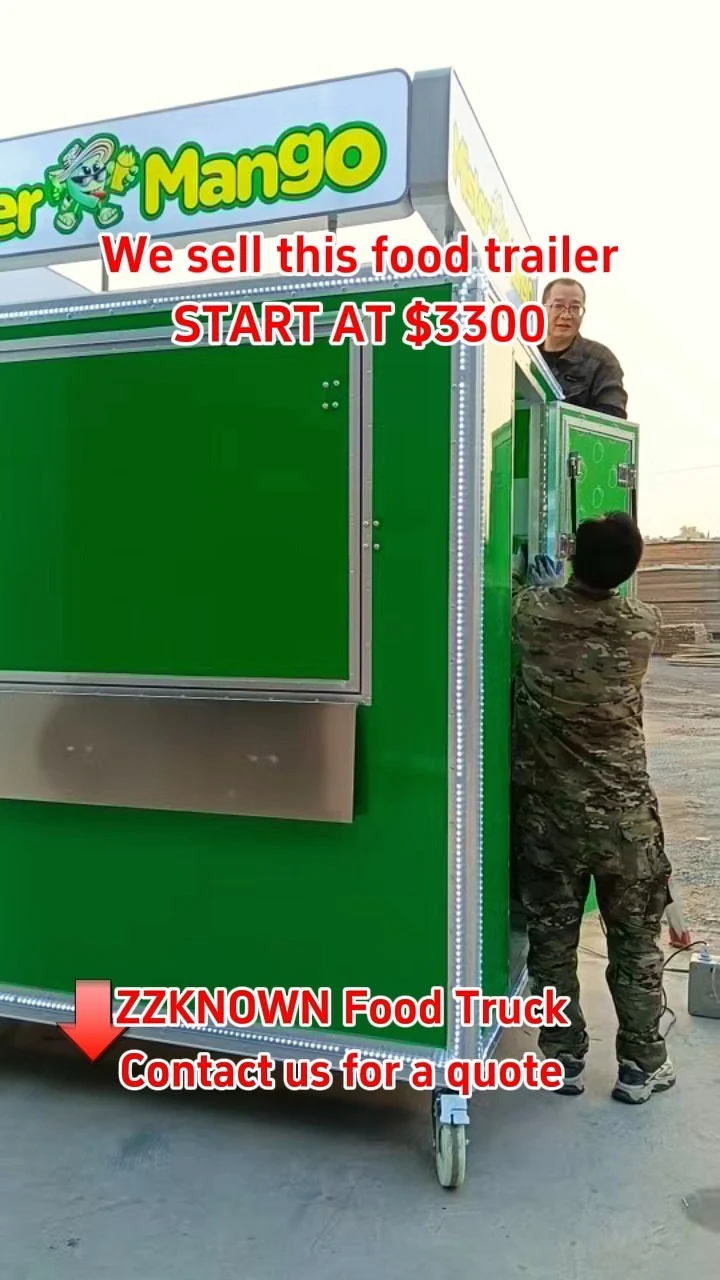 Pastry & Dessert Food Trailer for Sale | Custom Bakery Food Cart 1