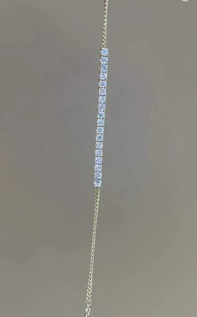 18K Gold Lab Grown Diamonds Tennis Bracelet Timeless Design for Daily Wear & Special Occasions 1