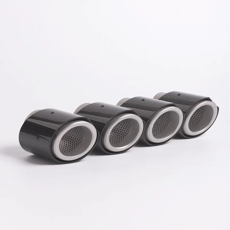 Carbon Fiber Exhaust Pipe Muffler Tip For BMW G90 G99 M5 3