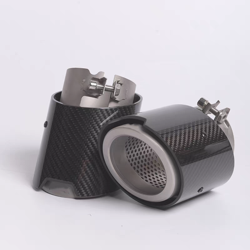 Carbon Fiber Exhaust Pipe Muffler Tip For BMW G90 G99 M5 2