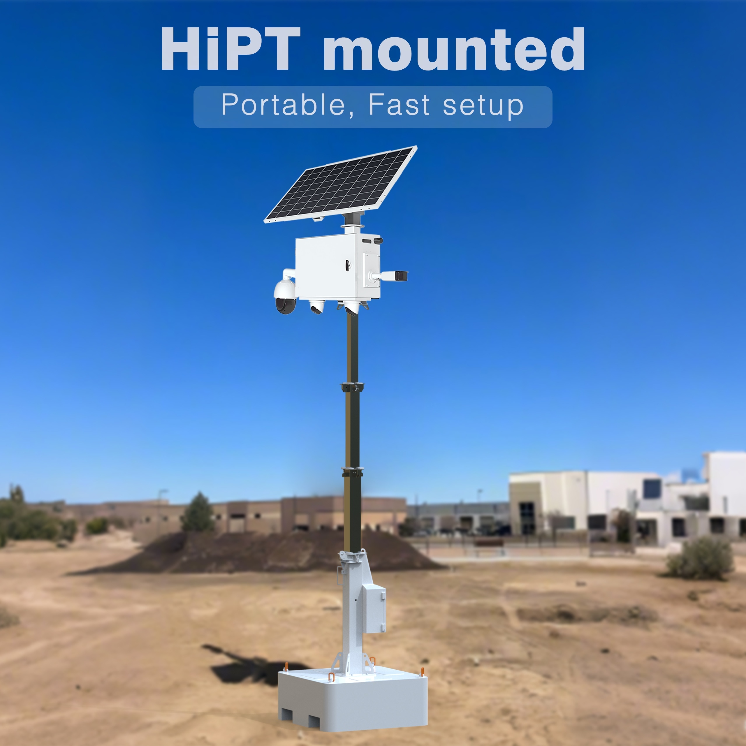 HiTOP Solar CCTV Kit – Kasaligang Solar-Powered Security, Bisan kanus-a. Bisan asa. 3