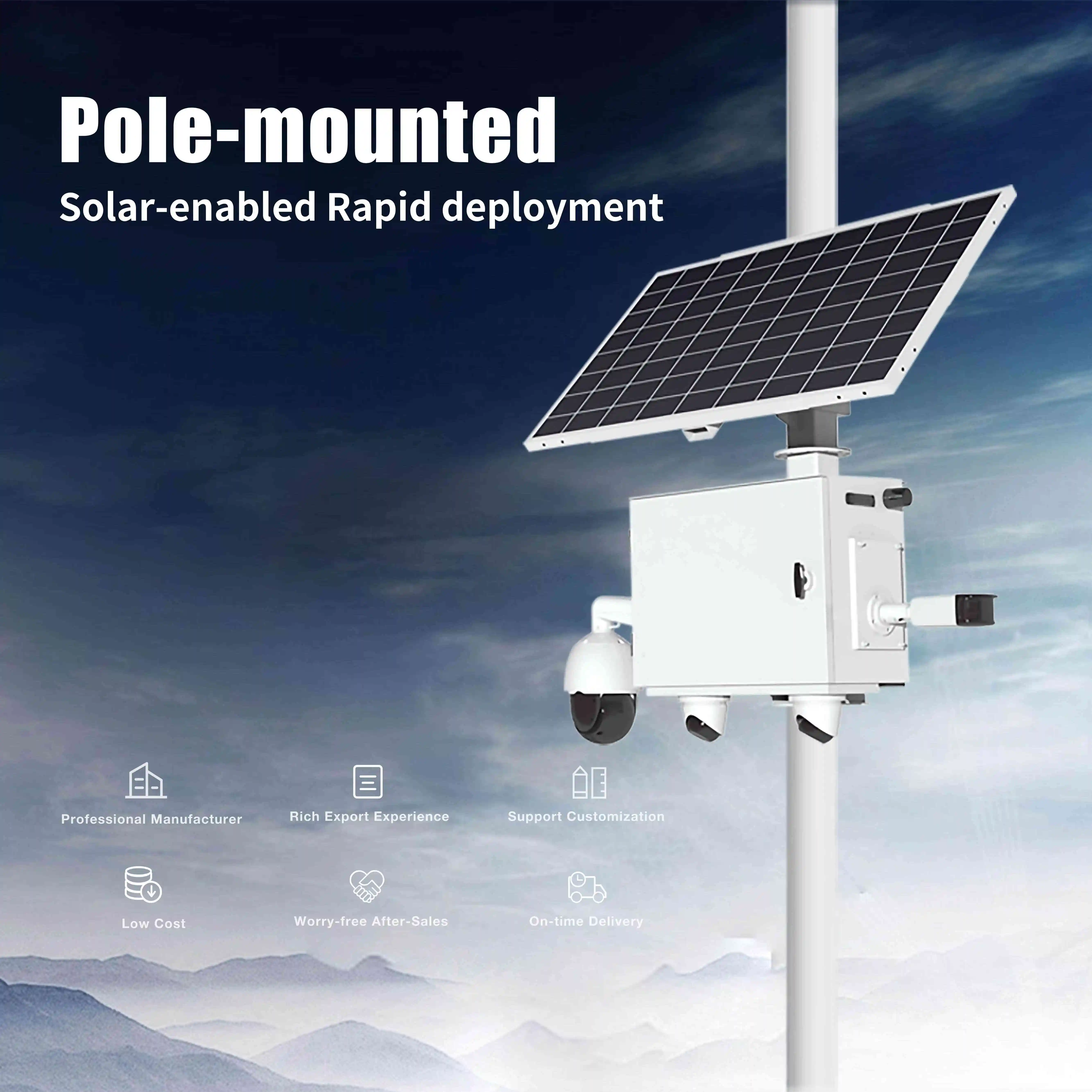 Factory Price Mobile Solar Solutions for Public Security 5