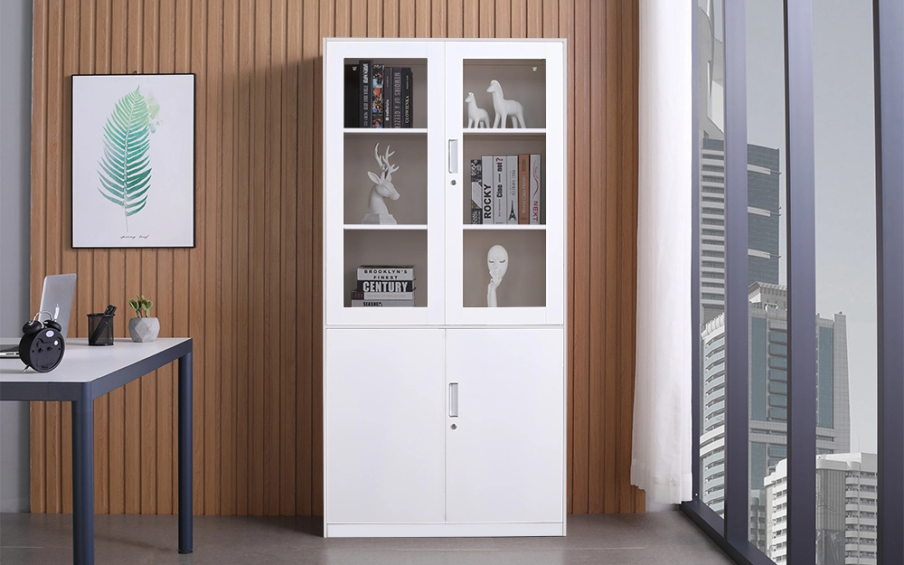 Two-Drawer Filing Cabinet for Office Storage and Document Organization 1