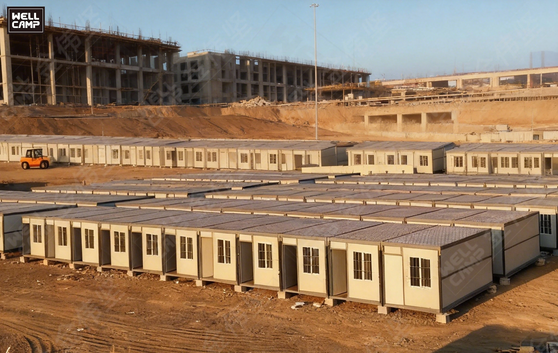 Folding Container House Reconstruction Site Office Temporary Housing Refugee Accommodation Rebuild Quick Shelter Solution 1