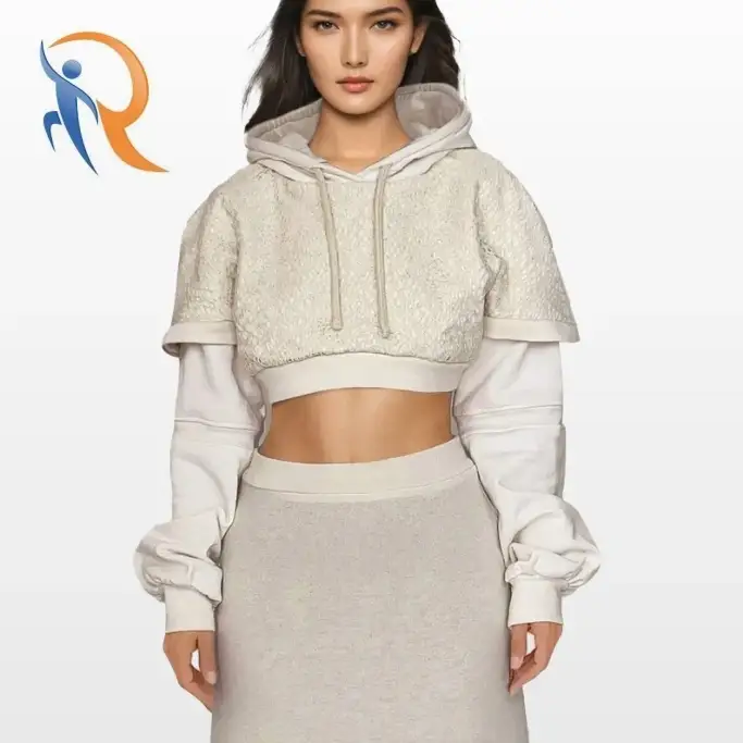 Cotton Mesh Hoodie 1