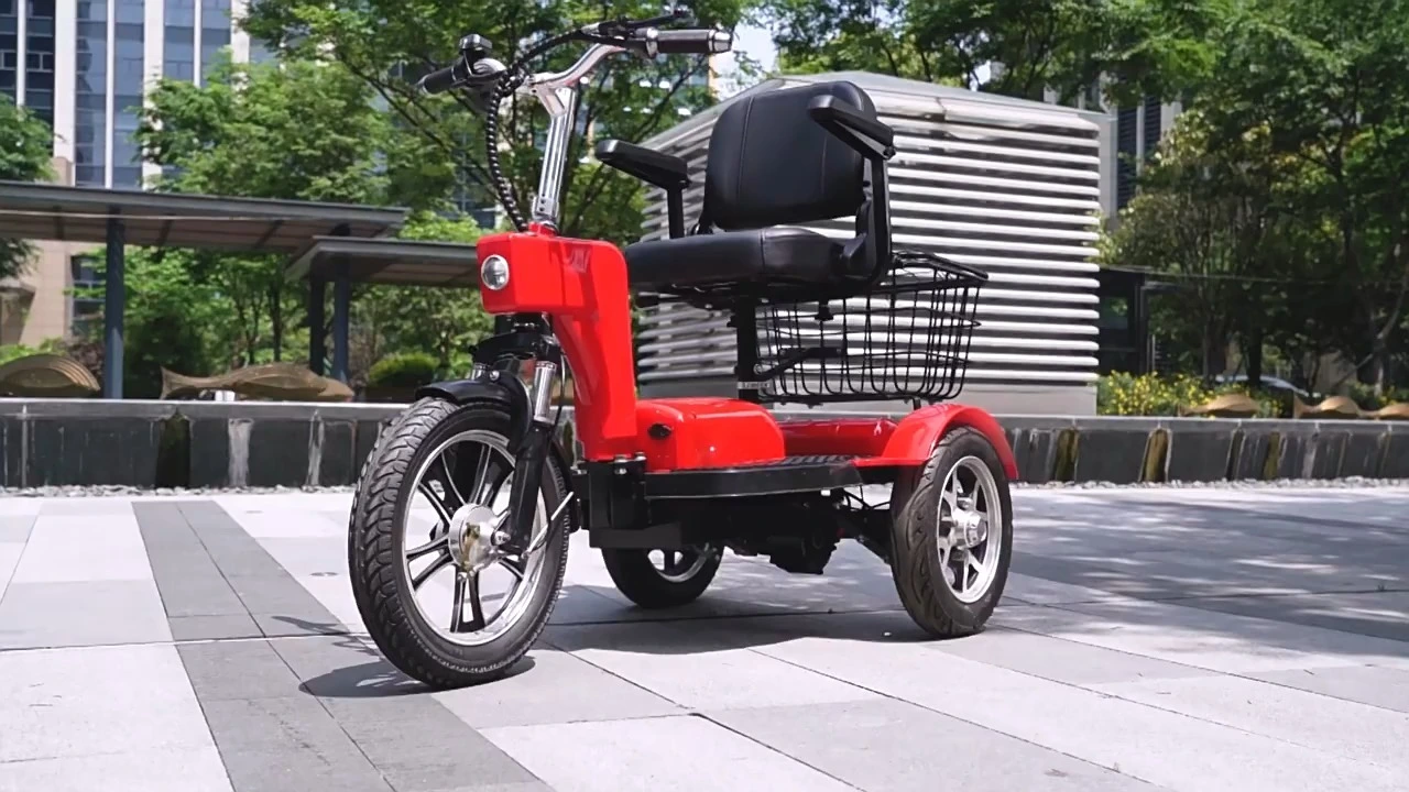 DomeRide Lithium Battery Electric Scooter Tricycle – Elderly-Friendly, Handicapped Accessible & Household Essential 1