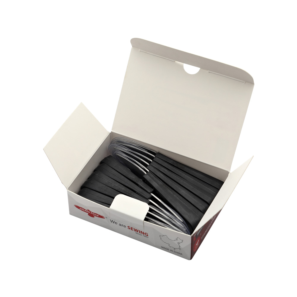 TC-805BS  High quality Golden Eagle brand Black plastic-handle stainless steel hair clipper 3