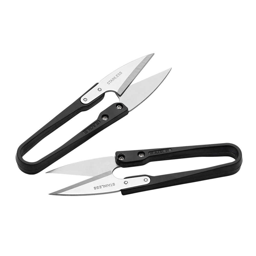TC-805BS  High quality Golden Eagle brand Black plastic-handle stainless steel hair clipper 8