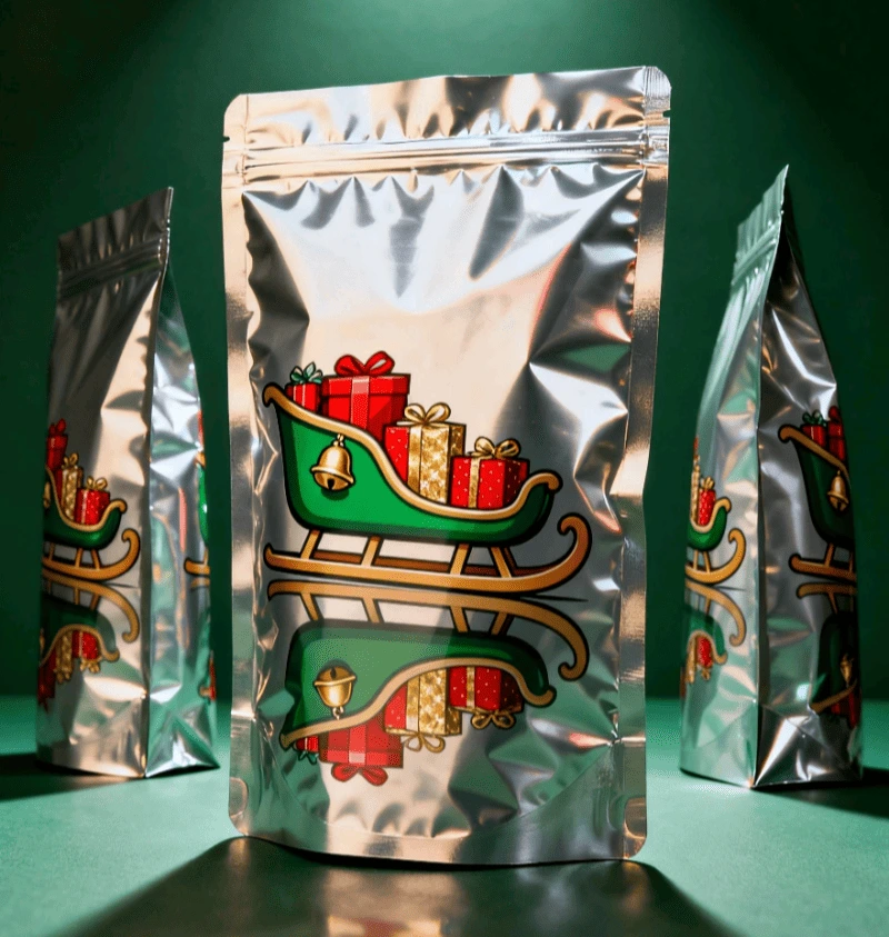 Versatile Stand-Up Mylar Bags - Ultimate Freshness Protection for Dried Foods 1