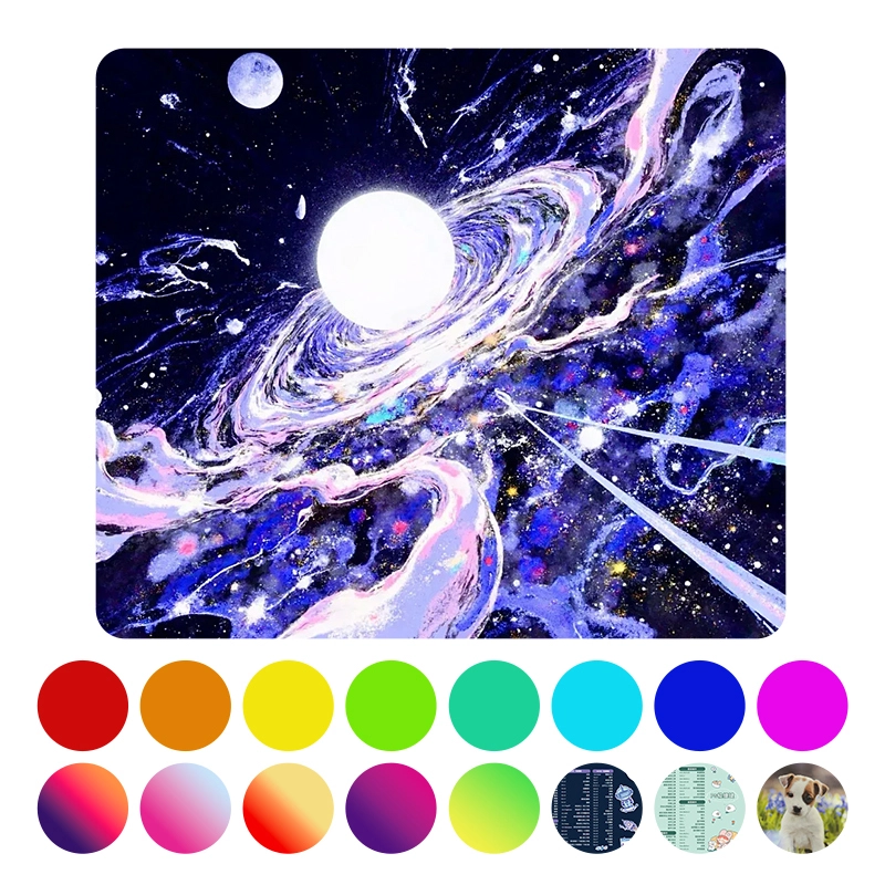 Non-Slip Rubber Base Leather Mouse Pad for Laptop & Computer Use 240×200×3mm | Premium Desk Companion for Work & Play 1