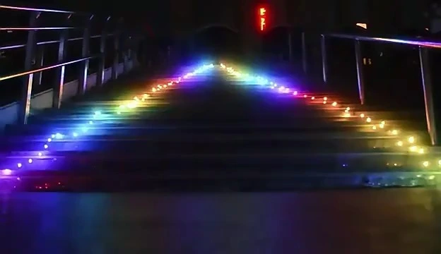 USB 5m 50leds 10m 100leds RGB Smart LED Leather Thread String Lights 1