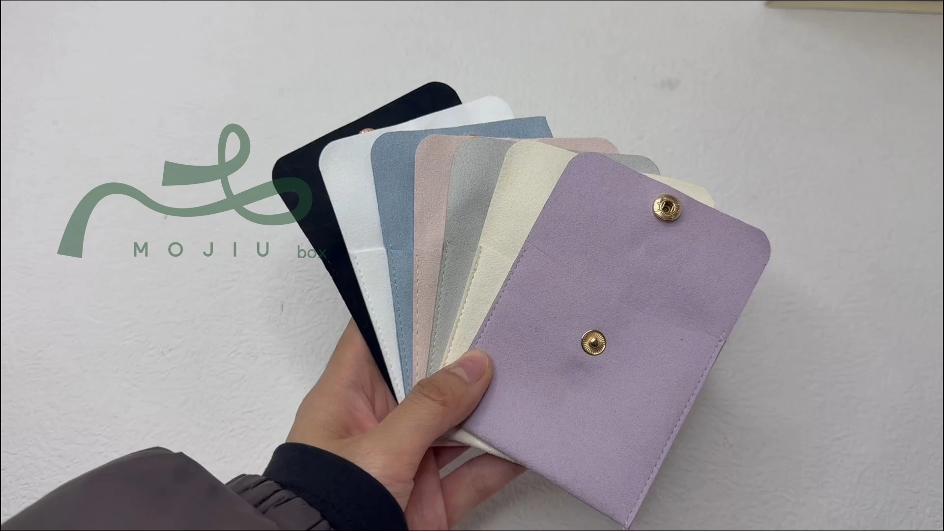 Mojiu Packaging Microfiber Jewelry Pouches – Soft, Anti-Scratch, Custom Logo Bags for Jewelry Storage & Gift Packaging 1