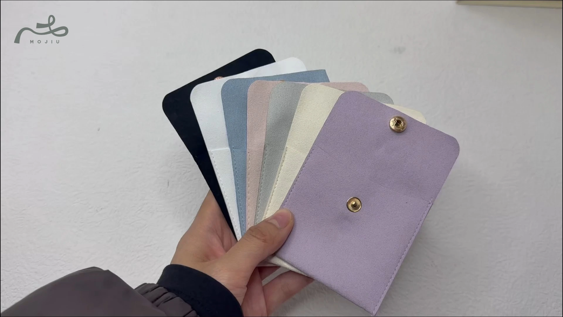 Mojiu Packaging Microfiber Jewelry Pouches – Soft, Anti-Scratch, Custom Logo Bags for Jewelry Storage & Gift Packaging 1