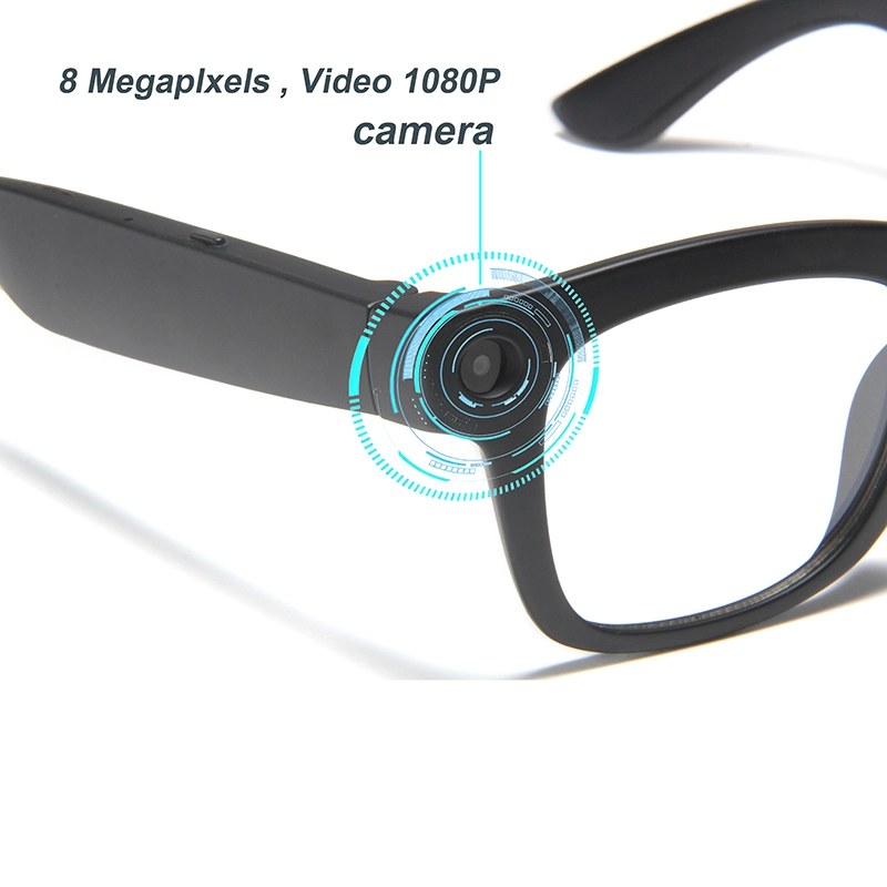 New Smart Glasses Wearable Headset with Camera Music Call Photo & Video Recording HD Photo 1080P Video Camera 1