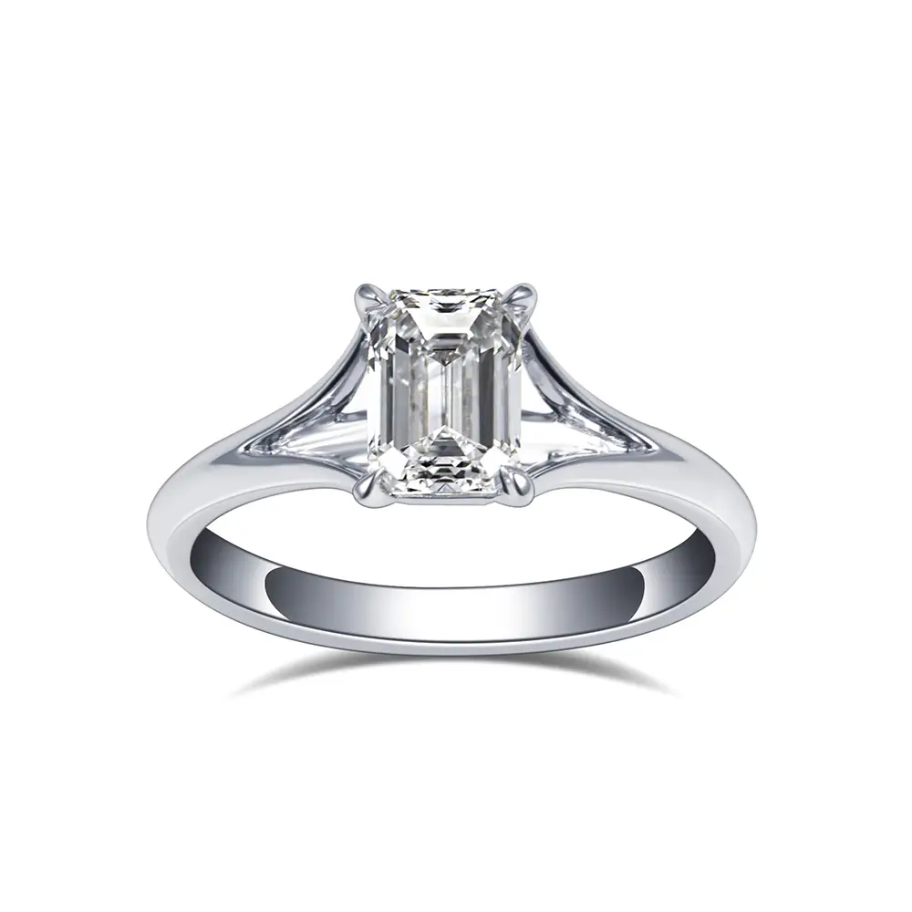 오벌 랩그로운 다이아몬드 약혼 반지 | 메시 주얼리, image size:1000x1000