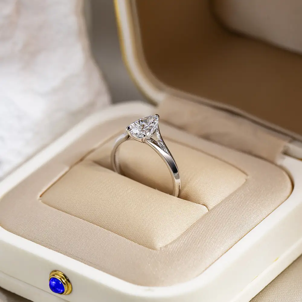 14K 0.051CT ETERNITY RING FULL PAVE 1